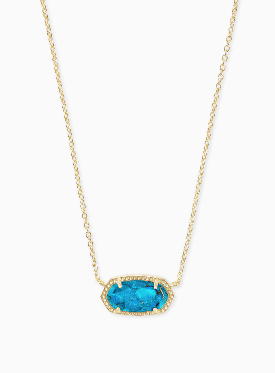 Kendra Scott: Elisa Gold Pendant Necklace - The Vogue Boutique