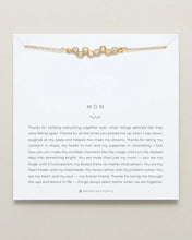 Load image into Gallery viewer, Bryan Anthonys: Mom Necklace in Gold

