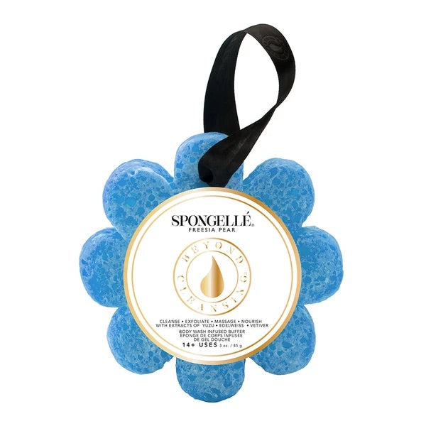 Spongellé: Wild Flower Bath Sponge in Freesia Pear