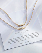 Load image into Gallery viewer, Bryan Anthonys: Soul Sisters Best Friend Arrow Necklaces in Silver

