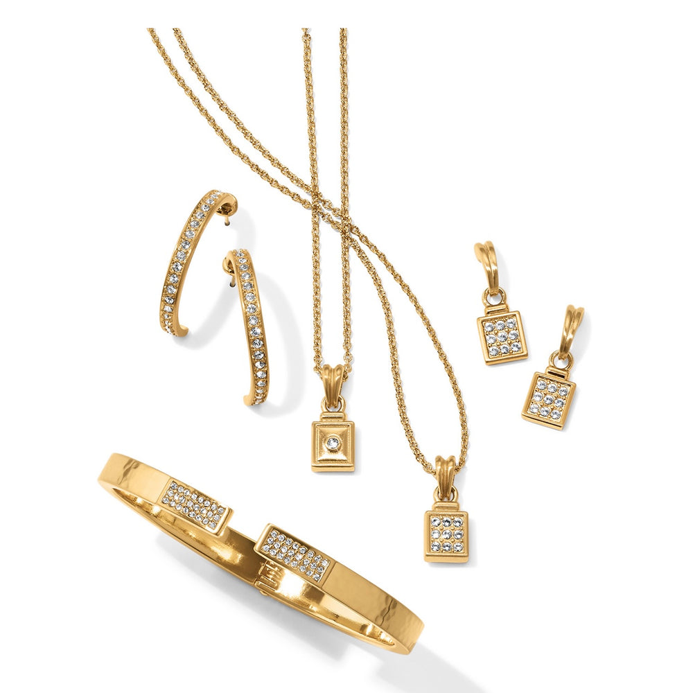 Brighton: Meridian Zenith Medium Hoop Earrings - JA8555 - The Vogue Boutique