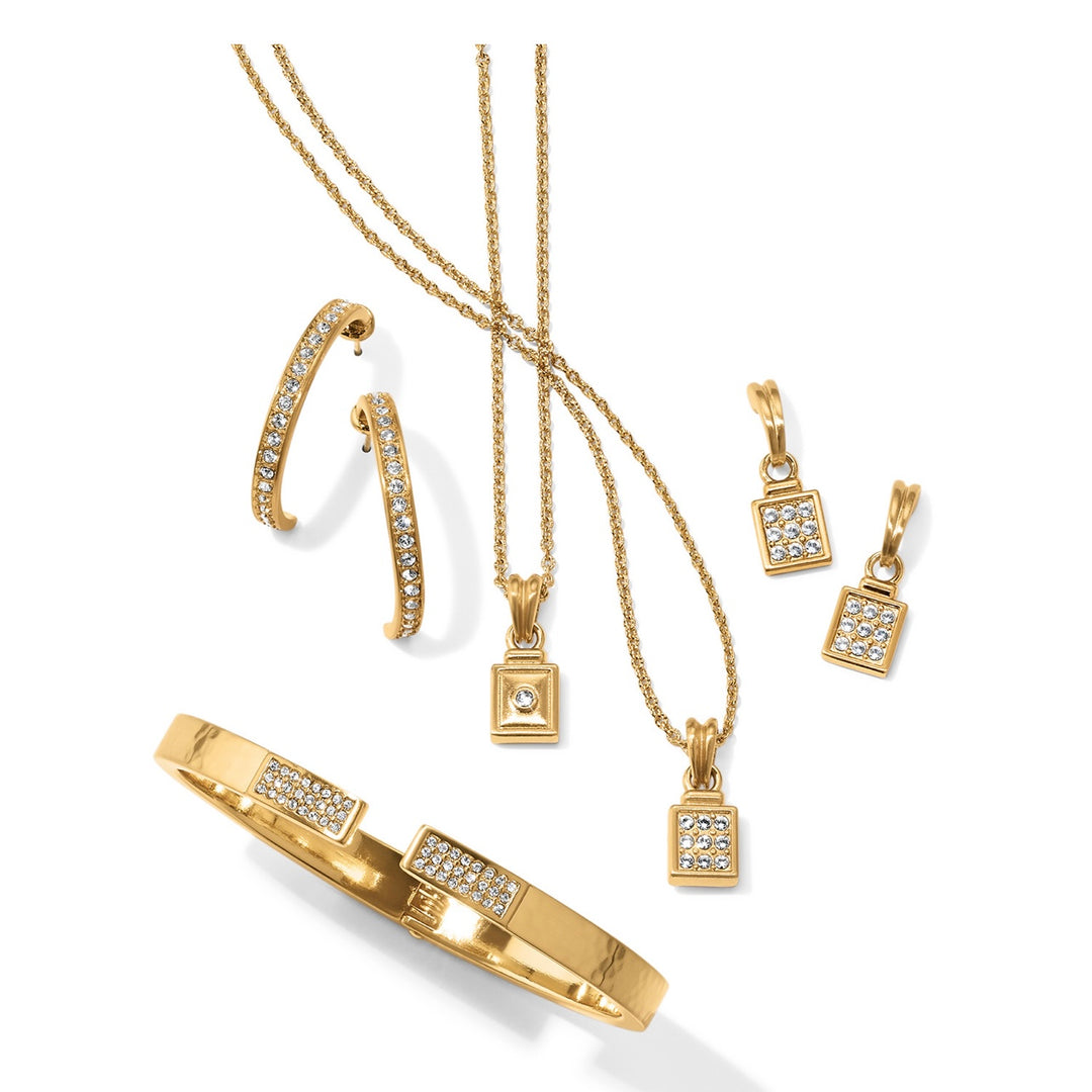 Brighton: Meridian Zenith Medium Hoop Earrings - JA8555 - The Vogue Boutique