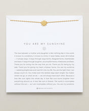 Load image into Gallery viewer, Bryan Anthonys: You Are My Sunshine Icon Necklace in Gold
