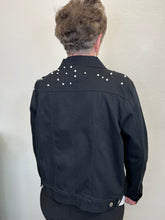 Load image into Gallery viewer, Multiples: Black Pearl Studded Jacket - M13608JM
