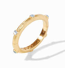 Load image into Gallery viewer, Julie Vos: Catalina Hinge Bangle - Iridescent Chalcedomy
