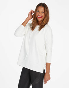 Spanx: Dolman Sweatshirt- Powder - The Vogue Boutique
