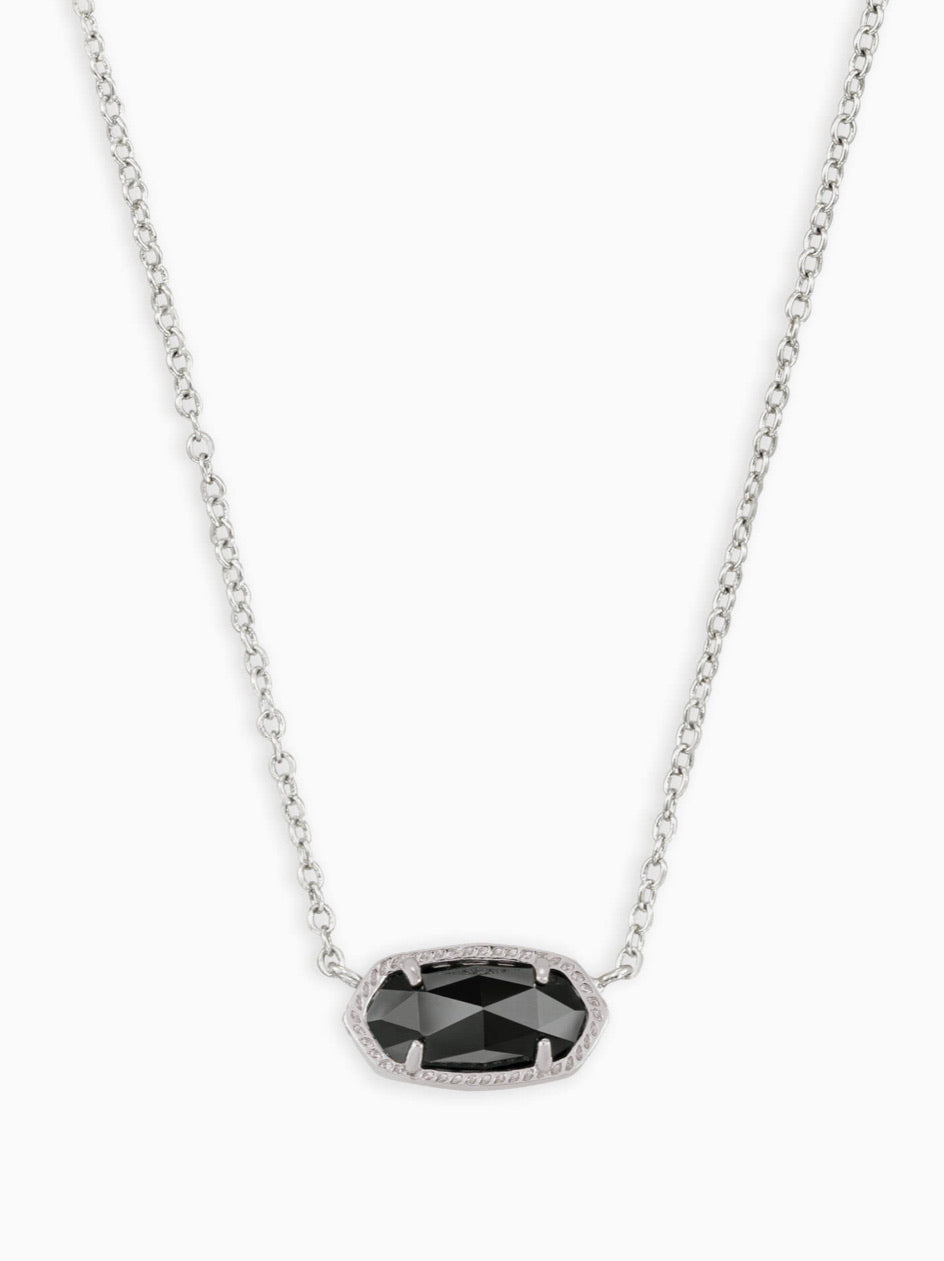 Kendra Scott: Elisa Silver Pendant Necklace - The Vogue Boutique