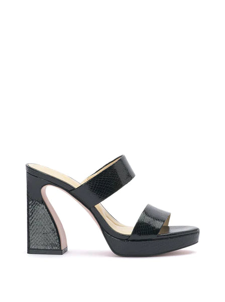Jessica simpson black 2025 and white heels