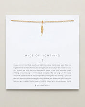 Load image into Gallery viewer, Bryan Anthonys: Made of Lightening Necklace in Gold
