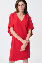 Load image into Gallery viewer, Joseph Ribkoff: Magma Red Dress - 231203
