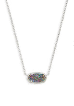 Load image into Gallery viewer, Kendra Scott: Elisa Silver Pendant Necklace - The Vogue Boutique
