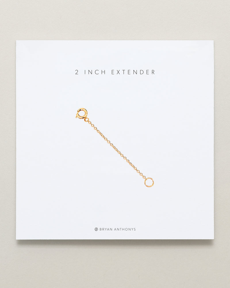 Bryan Anthonys: 2 Inch Extender Chain in Gold
