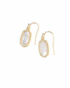 Kendra Scott: Gold Lee Drop Earrings - The Vogue Boutique