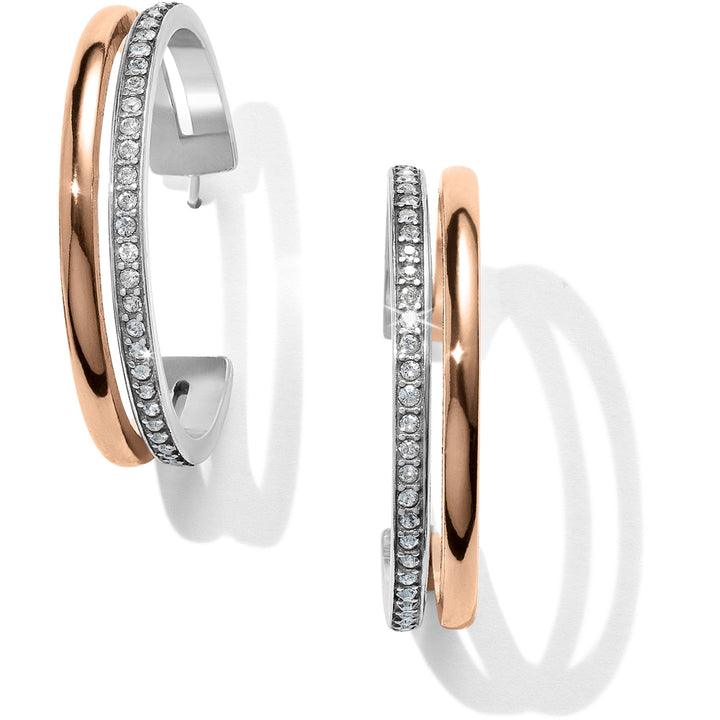Brighton: Neptune's Rings Duo Large Hoop Earrings JA5892