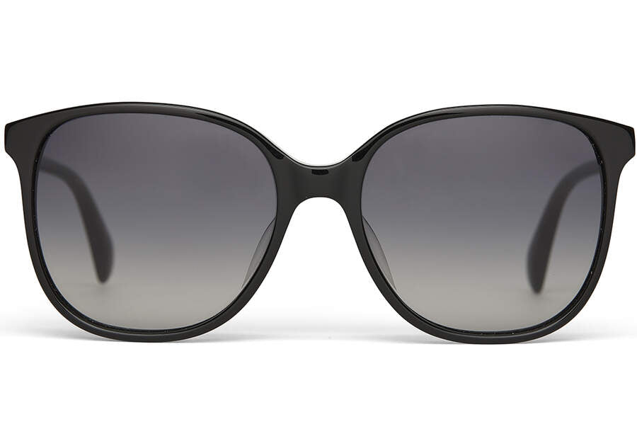 TOMS Sandela Black Sunglasses - Vintage Butterfly Style  display picture 3
