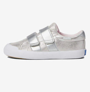 Keds: Kids Courtney HL Sneaker in Silver