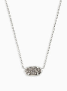 Kendra Scott: Elisa Silver Pendant Necklace - The Vogue Boutique