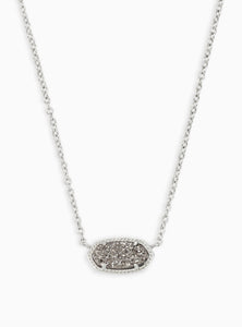 Kendra Scott: Elisa Silver Pendant Necklace - The Vogue Boutique