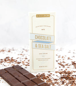 Lolli & Pops: Sea Salt & Chocolate Bar