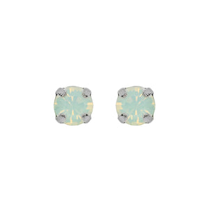 Mariana: “White Opal” Studs E-1440-234-RO
