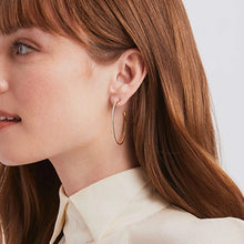 Load image into Gallery viewer, Julie Vos: Windsor Hoop Earrings
