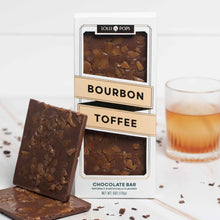 Load image into Gallery viewer, Lolli &amp; Pops: Bourbon Toffee Topp&#39;d Bar
