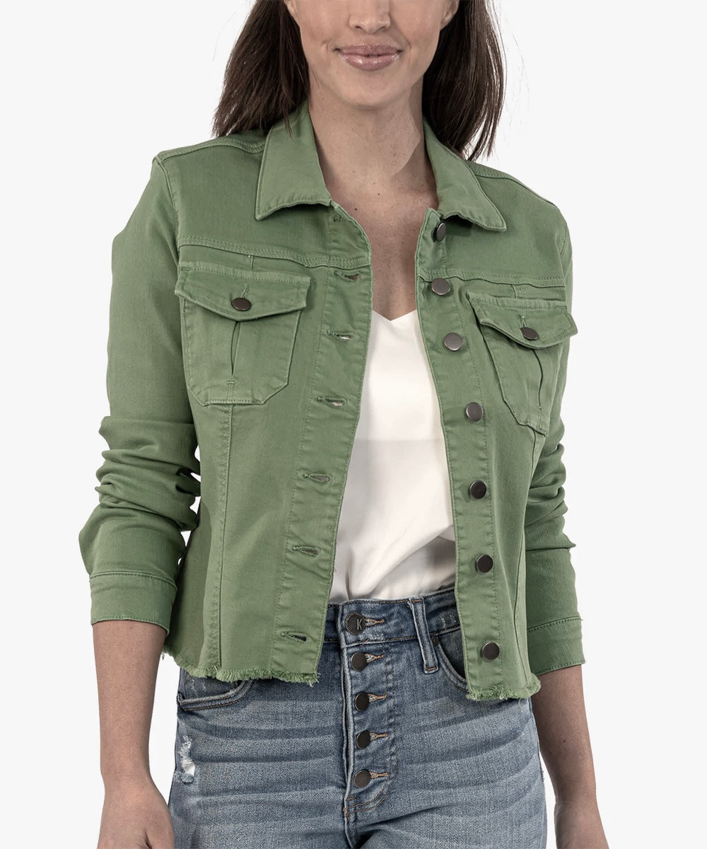 Kut: Kara Jacket in Cactus