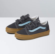 Load image into Gallery viewer, Vans: Children’s Old Skool V Gum Asphalt
