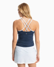 Load image into Gallery viewer, Southern Tide: Cory Active Tank True Navy - 1429
