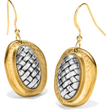 Load image into Gallery viewer, Brighton: Ferrara Artisan Two Tone French Wire Earrings  - JA6912
