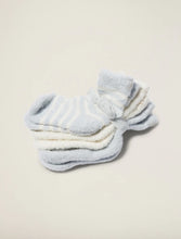 Load image into Gallery viewer, Barefoot Dreams: CozyChic Lite Infant 3 pack in Blue/Pearl - B475
