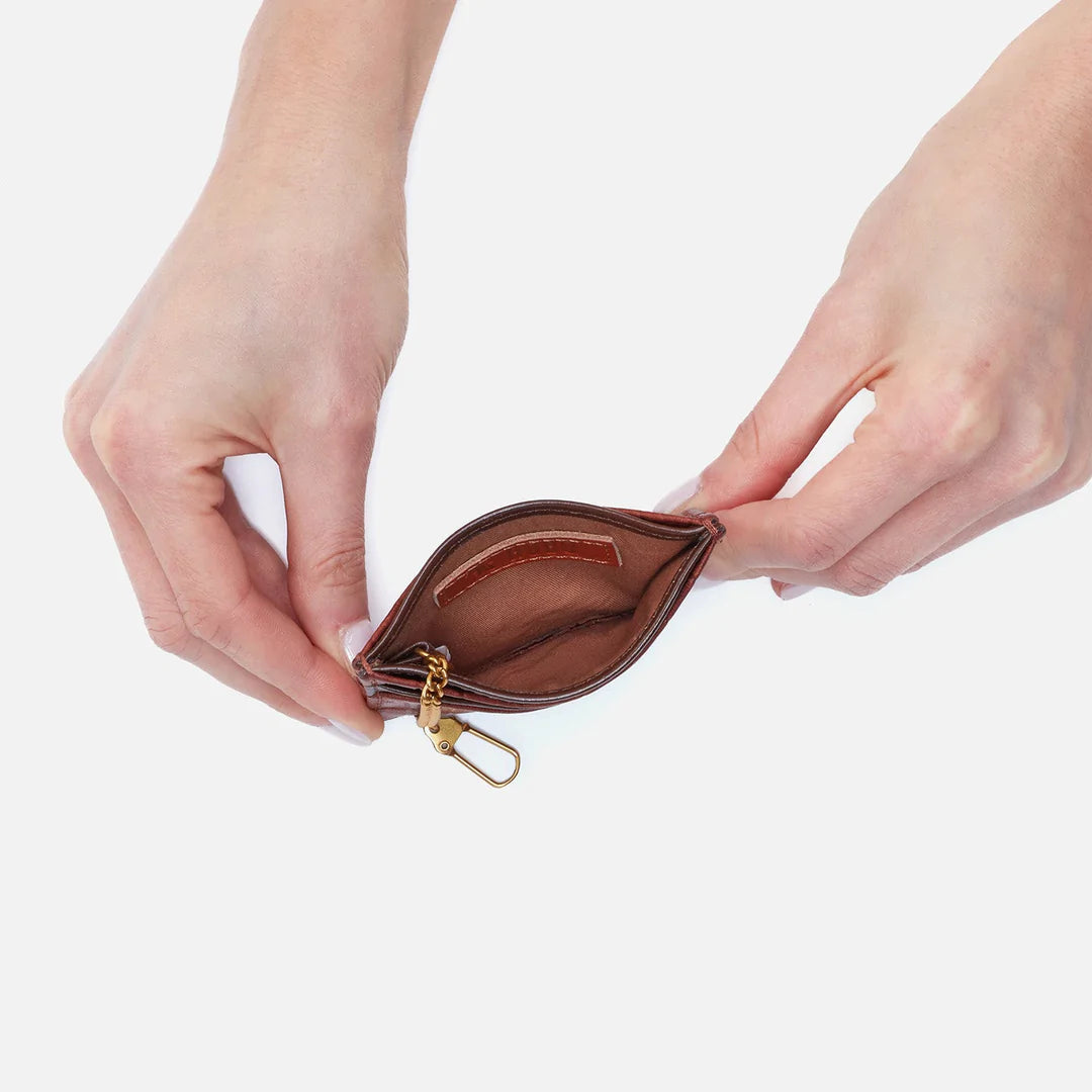 Hobo: Max Card Case in Crocco CR-32479BRDY