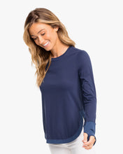 Load image into Gallery viewer, Southern Tide: Demy Long Sleeve Performance Top

