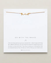 Load image into Gallery viewer, Bryan Anthonys: Go With The Waves Necklace in Gold
