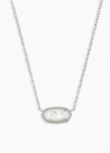 Load image into Gallery viewer, Kendra Scott: Elisa Silver Pendant Necklace - The Vogue Boutique
