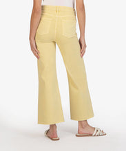 Load image into Gallery viewer, Kut: Meg High Rise Fab Ab Wide Leg in Lemon
