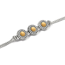 Load image into Gallery viewer, Brighton: Pebble Dot Onyx Cabochon Reversible Bracelet - JF0015
