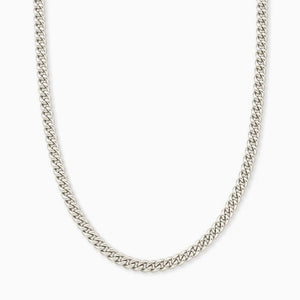 Kendra Scott: Ace Chain Necklace in Silver