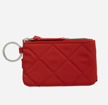 Load image into Gallery viewer, Vera Bradley: Deluxe Zip ID in Cardinal Red
