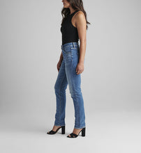 Load image into Gallery viewer, Jag: Valentina High-Rise Straight Leg Pull-On Jeans in Phoenix Blue J2863SAT204
