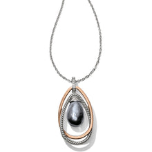 Load image into Gallery viewer, Brighton: Neptune&#39;s Rings Gray Pearl Pendant Necklace - JM118B - The Vogue Boutique
