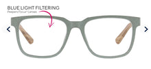 Load image into Gallery viewer, Peepers:Bengal Reading Classes in Mint/Wood 2864
