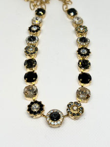 Mariana: “Black Orchid” Lovable Necklace - N-3084-1908-YG