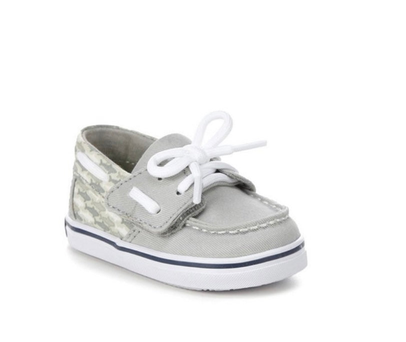 Sperry: Intrepid Crib Boat Show in Grey Snail