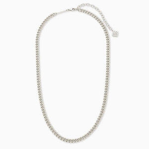 Kendra Scott: Ace Chain Necklace in Silver