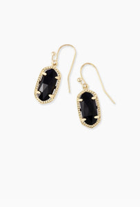 Kendra Scott: Gold Lee Drop Earrings - The Vogue Boutique