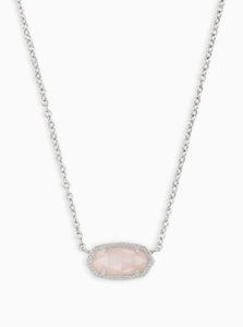 Kendra Scott: Elisa Silver Pendant Necklace - The Vogue Boutique