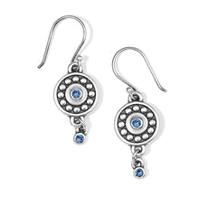 Load image into Gallery viewer, Brighton:  Pebble Dot Medali Reversible French Wire Birthstone Earrings - JA886
