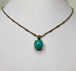 Mariana: Natural Turquoise Necklace N-5448M-M59-AG