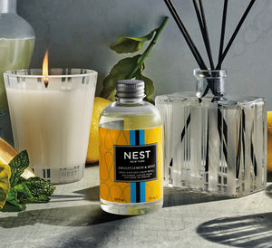 Nest: Amalfi Lemon & Mint Reed Diffuser Liquid Refill